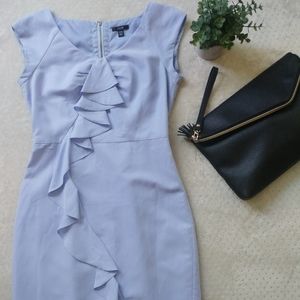 Jacob Lilac Cap Sleeve Sheath Dress - XS